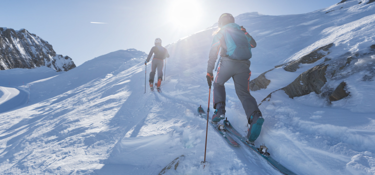 Egy kellemes sítúra a havas Alpokban