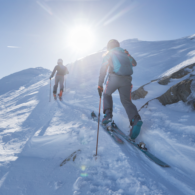 Egy kellemes sítúra a havas Alpokban