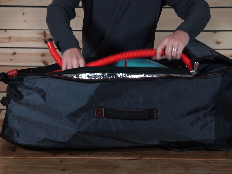 Hogyan csomagold be a SUP-ot a tárolózsákjába? 4