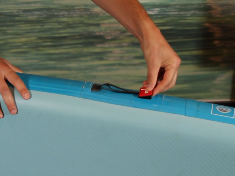 Hogyan lehet a SUP-ot RSS Battens rendszerrel kimerevíteni? 4